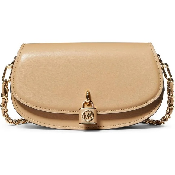 Michael Kors Mila Chain Sling Messenger Bag - Picture 1 of 3